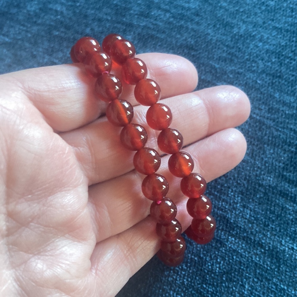 Carnelian High Quality Bracelet New - Picture 2 of 3